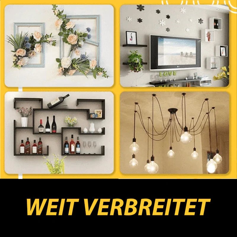 GripTite™ — Lock Your Décor with Effortless, Damage-Free Strength
