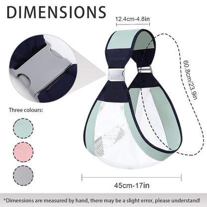 BreeziNest™ — Breeze Through Babywearing with Pain-Free, Hands-Free Comfort