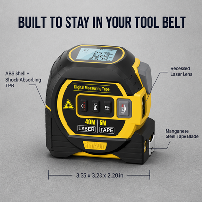 SureMark™ ProTape — Measure Solo, Cut Perfect, Finish Like a Pro Every Time