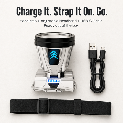BlazeBeam™ — Light the Way, Power Your Phone, and Conquer the Night Fearlessly