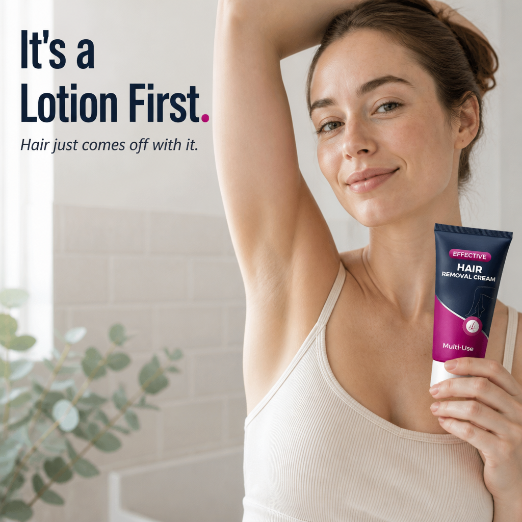 LumiSilk™ — Dissolve Stubble from the Root and Moisturize Skin Instantly