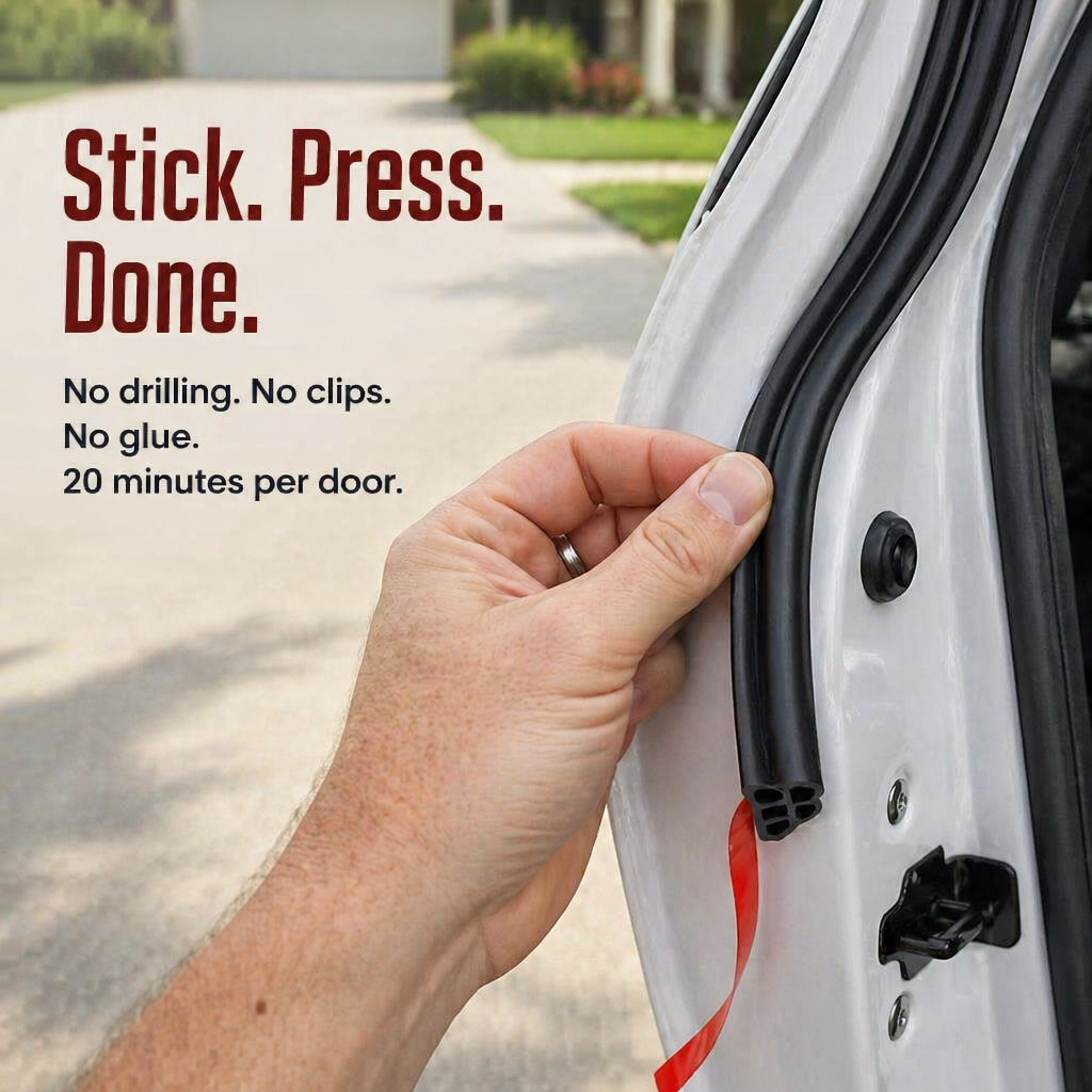 QuietEdge™ — Crush Road Noise and Dust for Serene, Spotless Drives Every Time