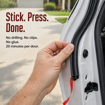 QuietEdge™ — Crush Road Noise and Dust for Serene, Spotless Drives Every Time