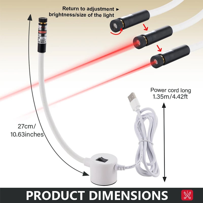 PrecisionBeam™ — Nail Every Stitch with Laser-Sharp Confidence and Flawless Precision