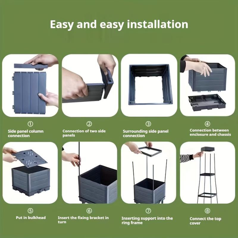 SkyRoot™ Tower — Transform Tiny Spots into Towering, Lush Gardens with Effortless Care