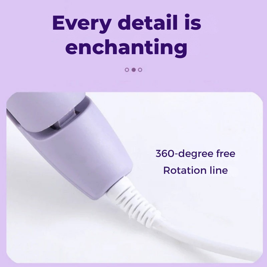 CurlAura™ — Instantly Create Head-Turning, Silky Waves Without the Burn or Frizz
