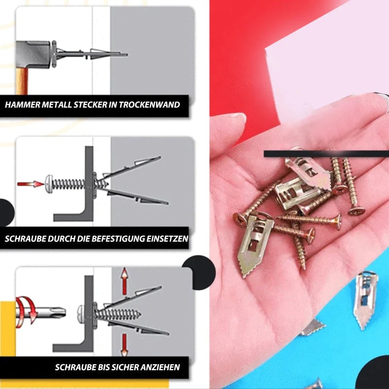 GripTite™ — Lock Your Décor with Effortless, Damage-Free Strength