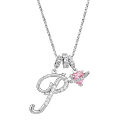 AuraNest™ 3-Layer Initial Necklace — Wear Your Story in Radiant Gold and Effortless Elegance