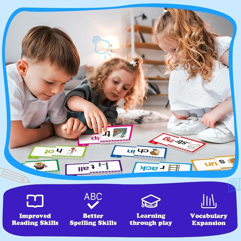 StorySprout™ Flip Set — Ignite Your Child’s Joyful Journey to Confident Reading Mastery