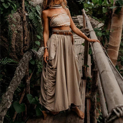 VelaSway™ Maxi Skirt — Effortless Comfort and Chic Style That Moves With You All Day