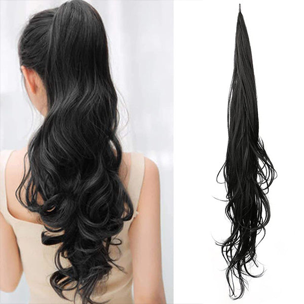 GlamRaffia™ — Unleash Instant, Head-Turning Ponytail Power Without the Pinch