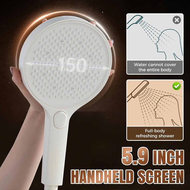 SurgeStream™ — Transform Weak Water into an Energizing, Spa-Quality Shower Blast