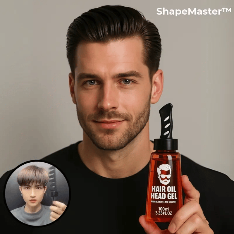 StratoHold™ Precision Styling Gel Comb — Master Every Strand with Flake-Free, Nourishing Hold That Lasts All Day