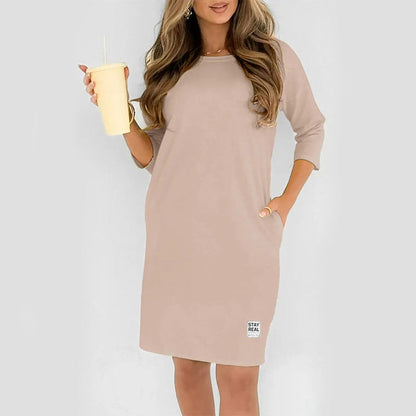 VeraVibe™ Dress — Feel Unstoppable with Feather-Soft Freedom and Effortless Style