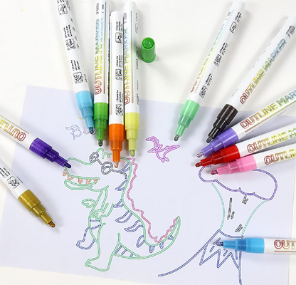 ChromaTwine™ — Ignite Your Art with Dazzling Dual-Color Metallic Magic