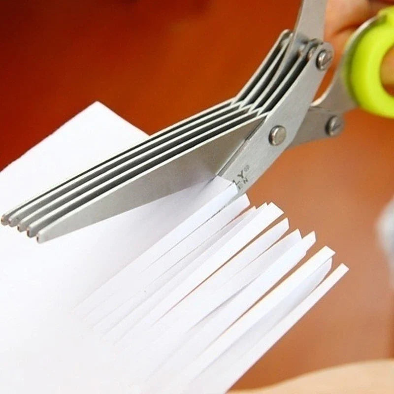 SwiftSlice™ Herb & Veggie Shears — Snap Your Prep Time Down and Chop Like a Kitchen Pro