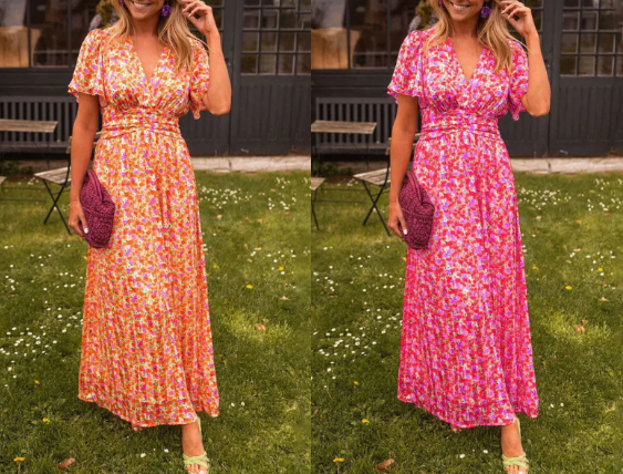 RoséMeadow™ — Embrace Your Curves in Breathable, Wrinkle-Free Elegance