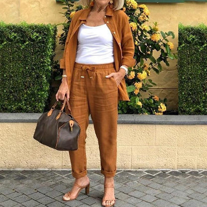 Zephora™ Cotton-Linen Set — Unlock Effortless Comfort That Keeps You Cool and Stylish All Day