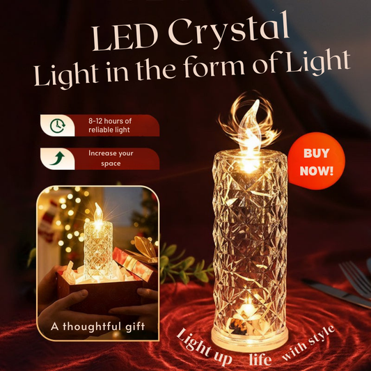 LumiraGlow™ — Captivate Your Senses with Safe, Sparkling Ambiance Every Night