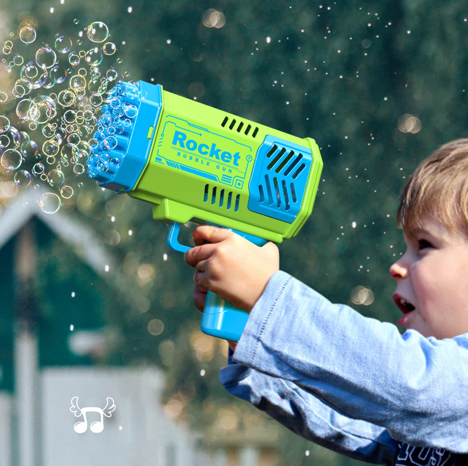 BubblaRush™ — Ignite Instant Smiles with a Flood of Effortless Bubble Magic