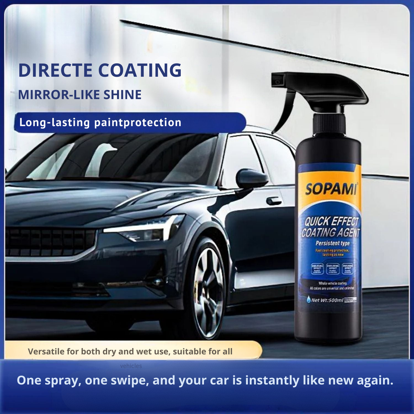RadiantGuard™ — Effortless Nano-Shield That Keeps Your Car Turning Heads for Months