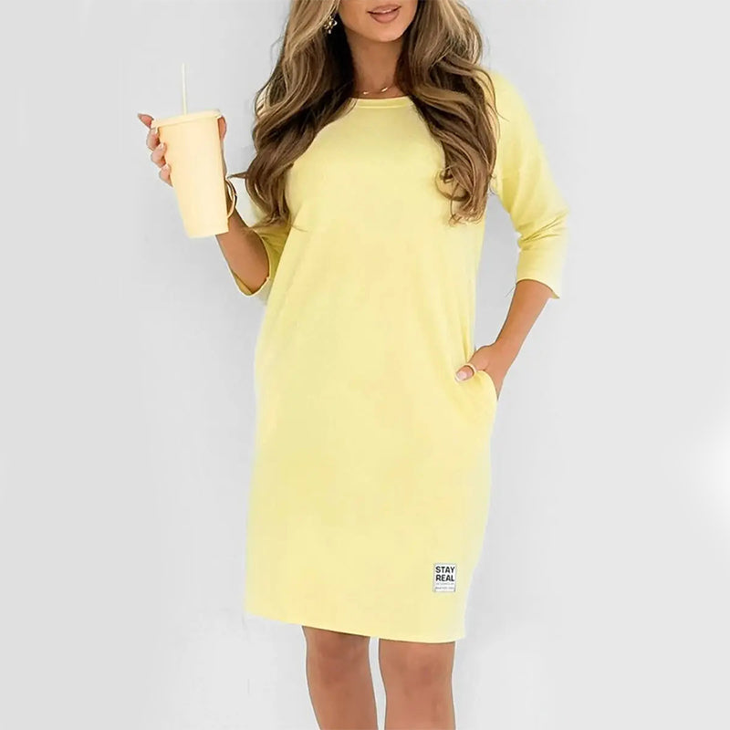 VeraVibe™ Dress — Feel Unstoppable with Feather-Soft Freedom and Effortless Style