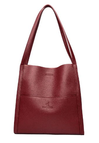 StratoVibe™ Leather Shoulder Bag — Own Every Moment with Effortless, Weatherproof Confidence