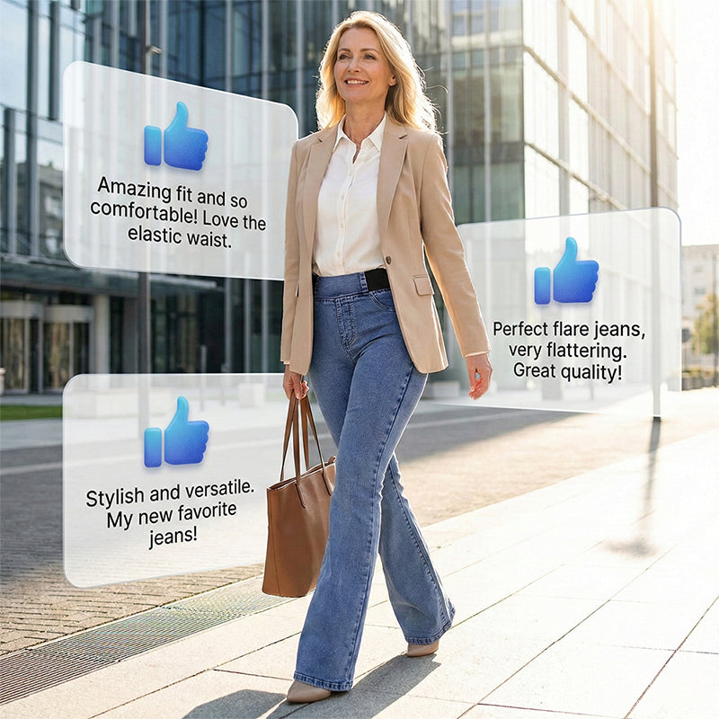 CurveForm™ — Jeans That Hug Your Curves and Move as Freely as You Do