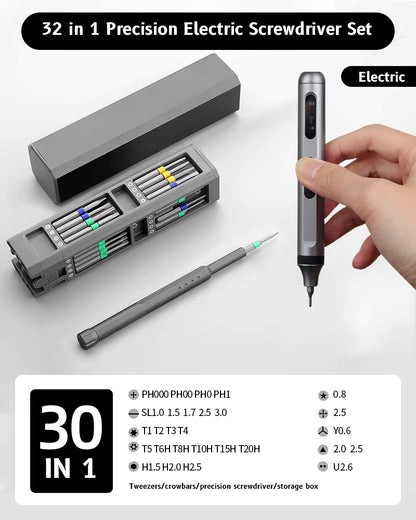 Precision Screwdriver Set 46 In 1 Magnetic S2 Steel