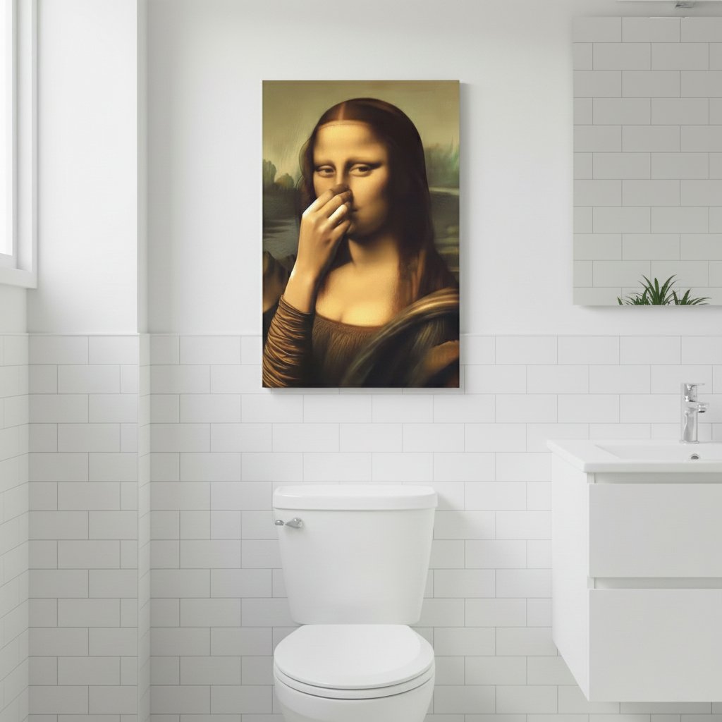 LumoLuxeCanvas™ — Turn Your Bathroom into a Bold, Laugh-Out-Loud Conversation Starter