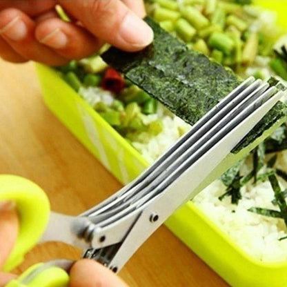 SwiftSlice™ Herb & Veggie Shears — Snap Your Prep Time Down and Chop Like a Kitchen Pro