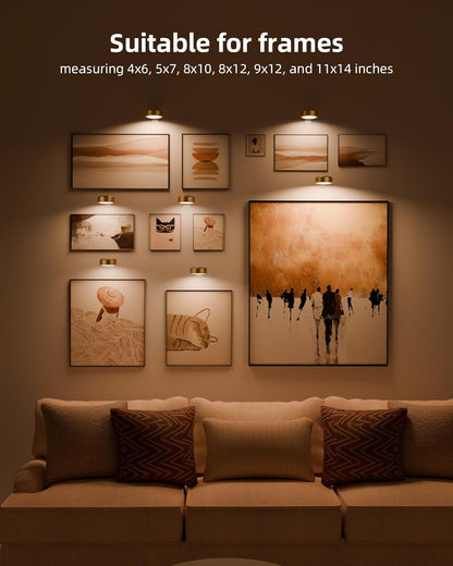 LumaVerve™ Picture Lights — Effortless Glow That Makes Your Art Irresistible
