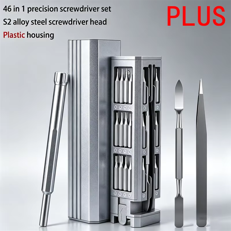 Precision Screwdriver Set 46 In 1 Magnetic S2 Steel