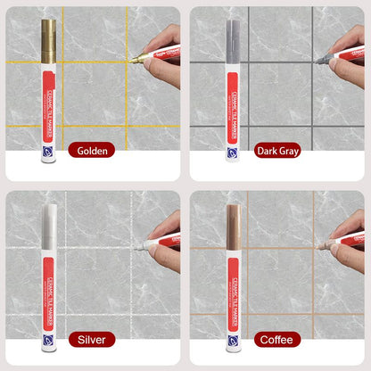 GroutiShield™ Pen — Restore Pristine, Mold-Free Grout That Makes Your Tiles Shine Again