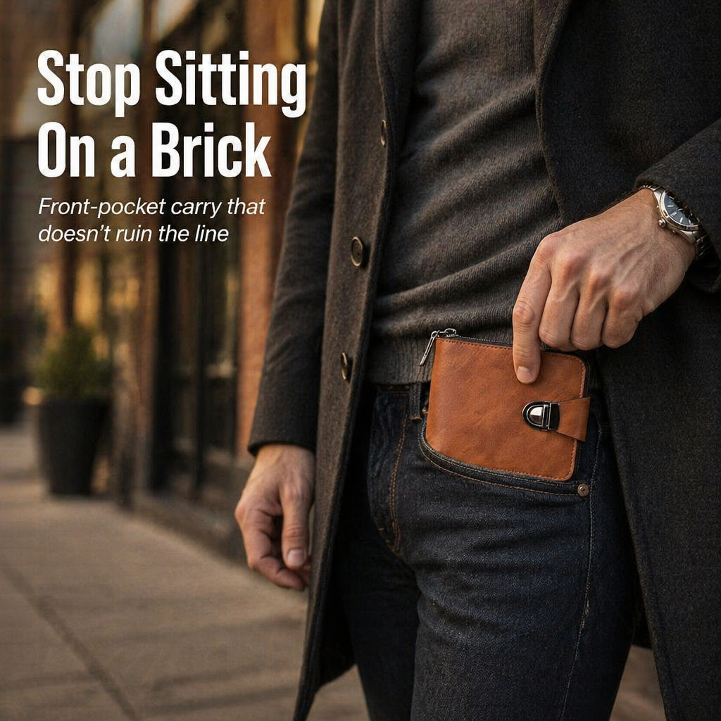 RamseyRetro™ Wallet — Slim Your Pocket and Sharpen Your Everyday Carry