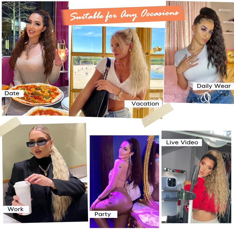 LuxiFemme™ — Unlock Instant Volume and Confidence with Effortless, Flawless Ponytails