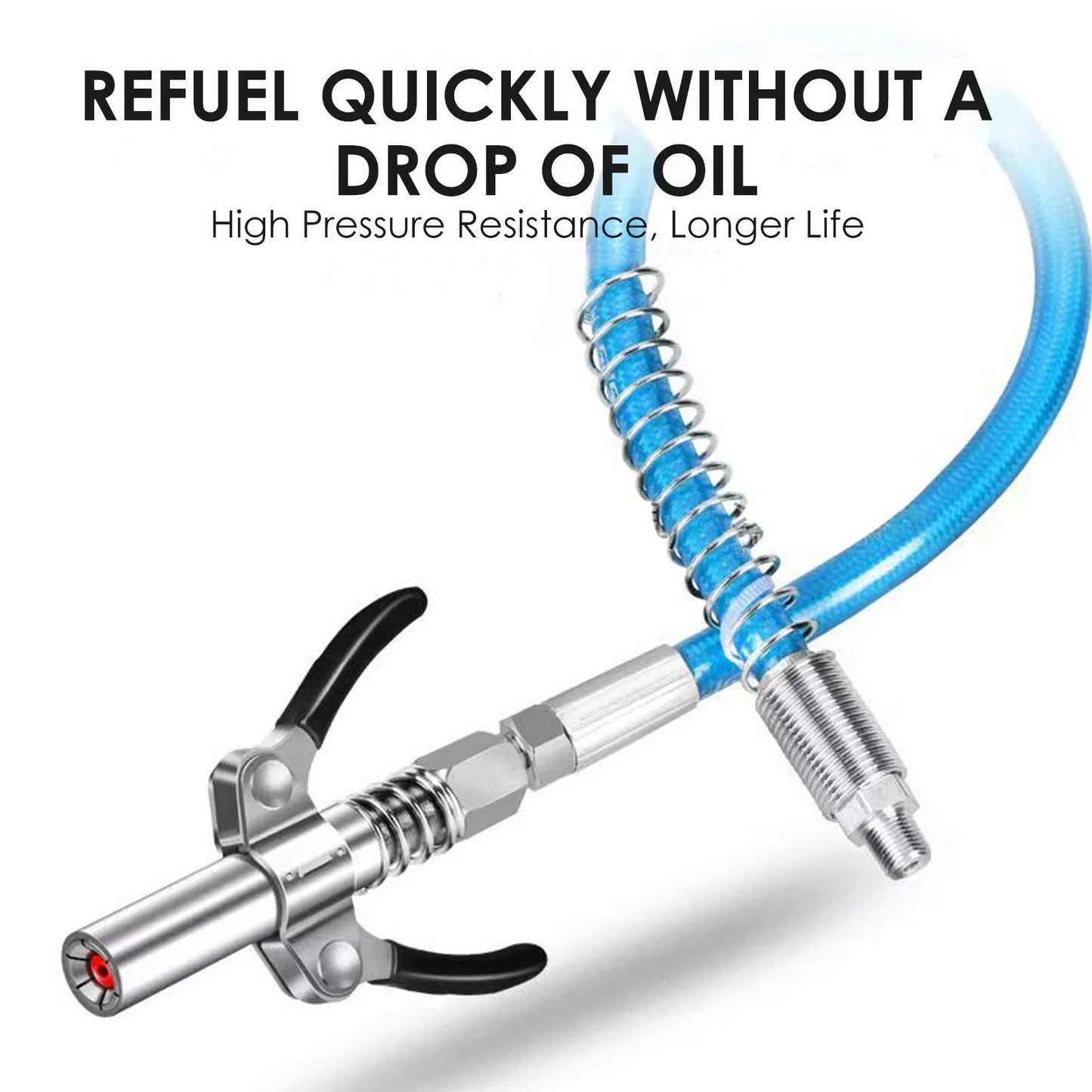 GripMaster™ — Conquer Grease Jobs Fast with Zero Leaks and One-Handed Control