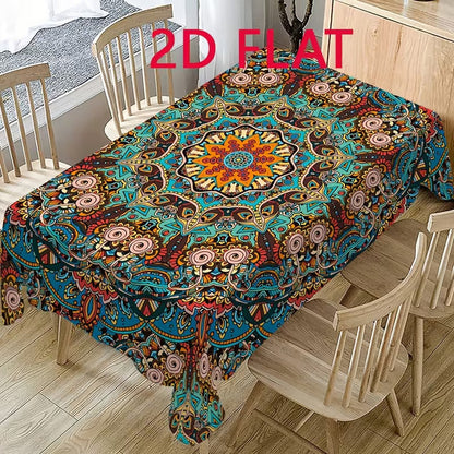 LuxeGuard™ Tablecloth — Stunning Color, Total Spill Defense, and Unshakable Table Confidence