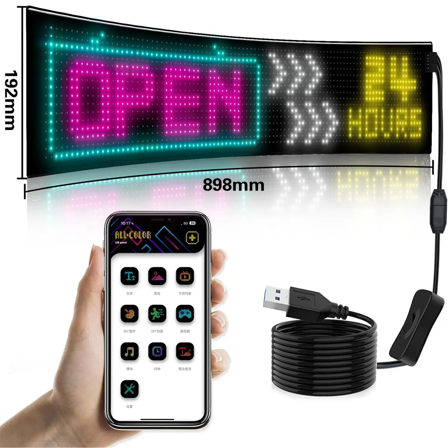 BlazeMatrix™ — Turn Every Drive into an Unstoppable, Head-Turning Light Show