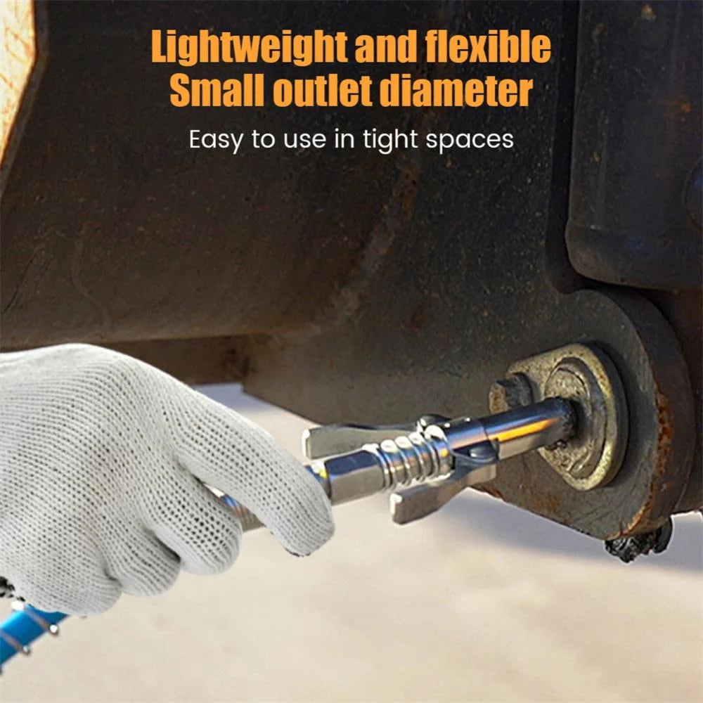 GripMaster™ — Conquer Grease Jobs Fast with Zero Leaks and One-Handed Control