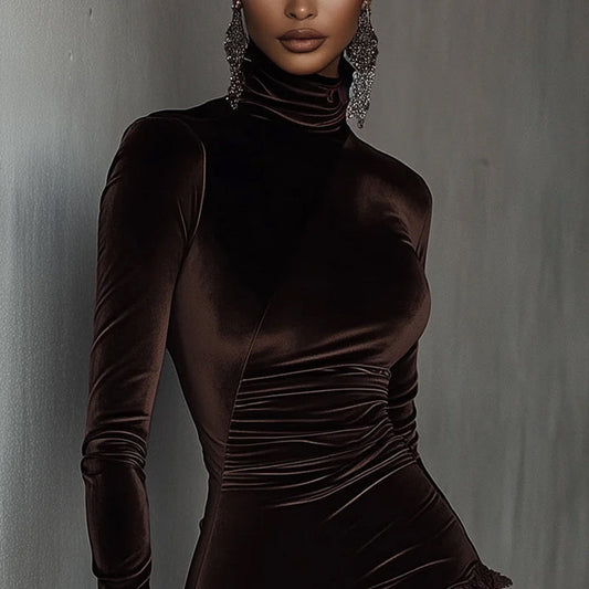 LumaVera™ Lace Dress — Flaunt Every Curve with Unstoppable Radiance and Grace
