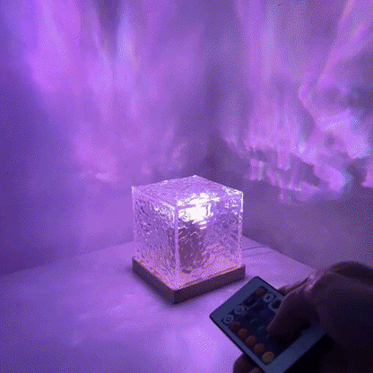 LuxeAura™ Crystal Lamp — Wrap Your Room in Soothing, Colorful Warmth That Transforms Every Moment
