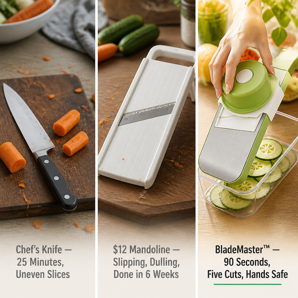 SliceSwift™ — Effortless, Safe Slicing That Cuts Your Prep Time in Half