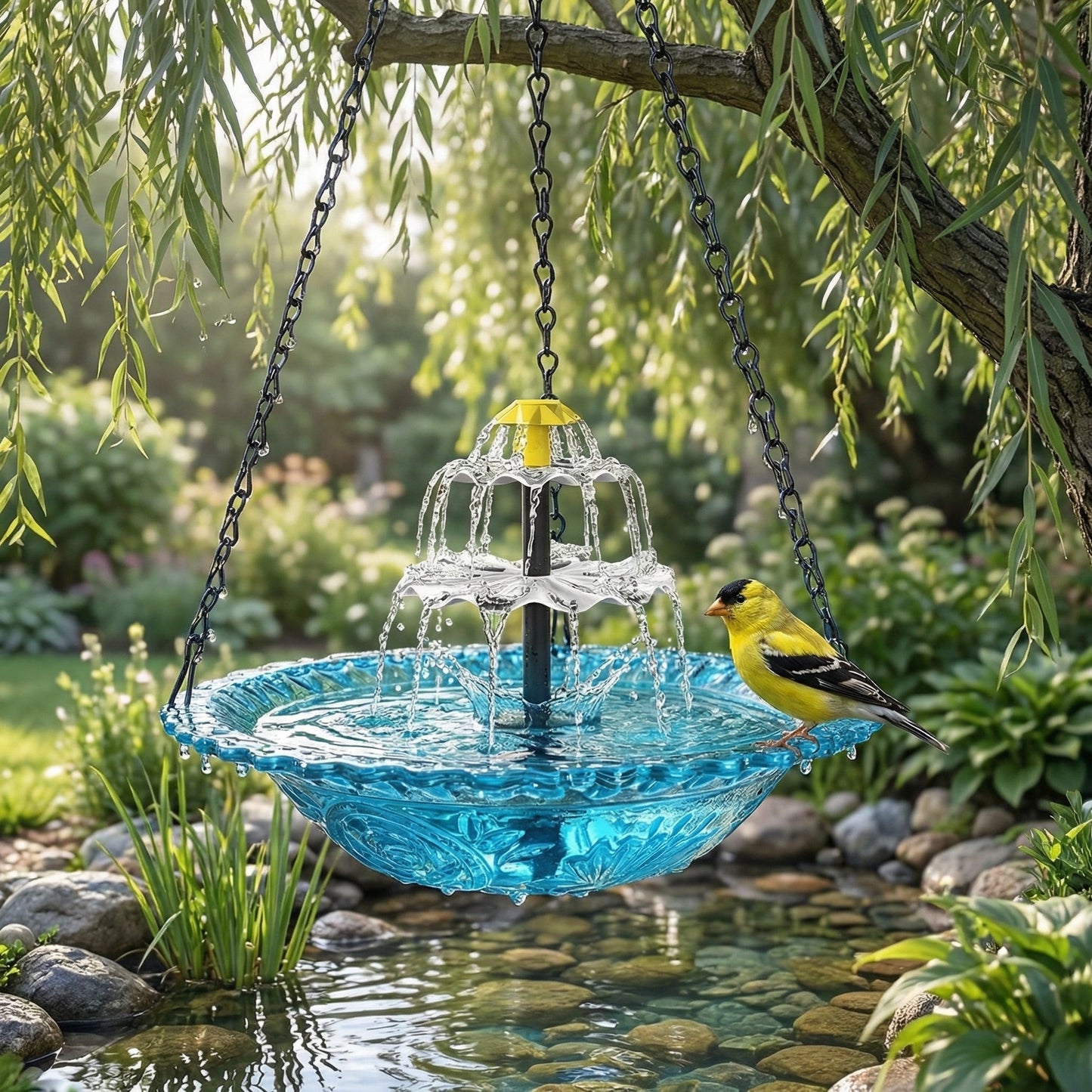 AquaLume™ — Transform Your Garden Into a Sun-Powered Oasis of Peace and Beauty