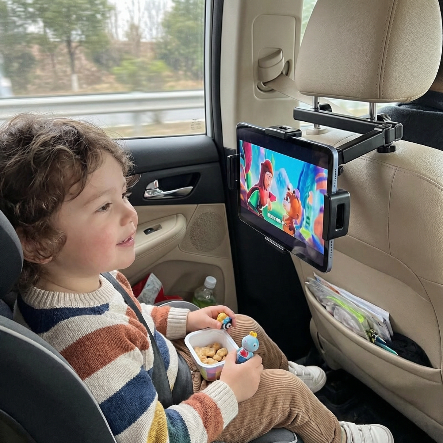 GlideNest™ — Turn Every Car Ride into Peaceful, Happy Family Time
