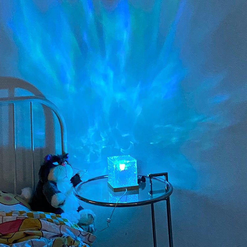 LuxeAura™ Crystal Lamp — Wrap Your Room in Soothing, Colorful Warmth That Transforms Every Moment