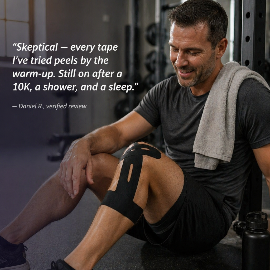 GlideTube™ — Snap on Pain-Free Knees That Move With You All Day
