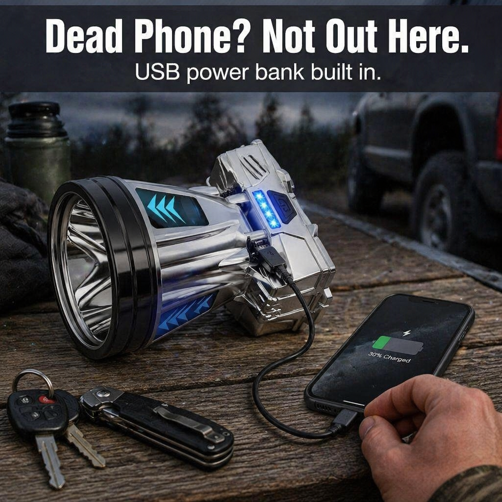 RamaraBeam™ — Send a Beam Beyond the Trees and Power Up Your Phone Too