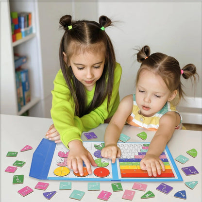 NumeriSnap™ — Ignite Your Child’s Joy and Confidence with Every Fraction Tactile Play