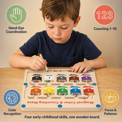 MagnetiPath™ — Unlock Calm Focus and Joyful Learning with Every Magnetic Move